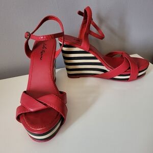 Lola Ramona Ketty Wedges, GUC, Size 37